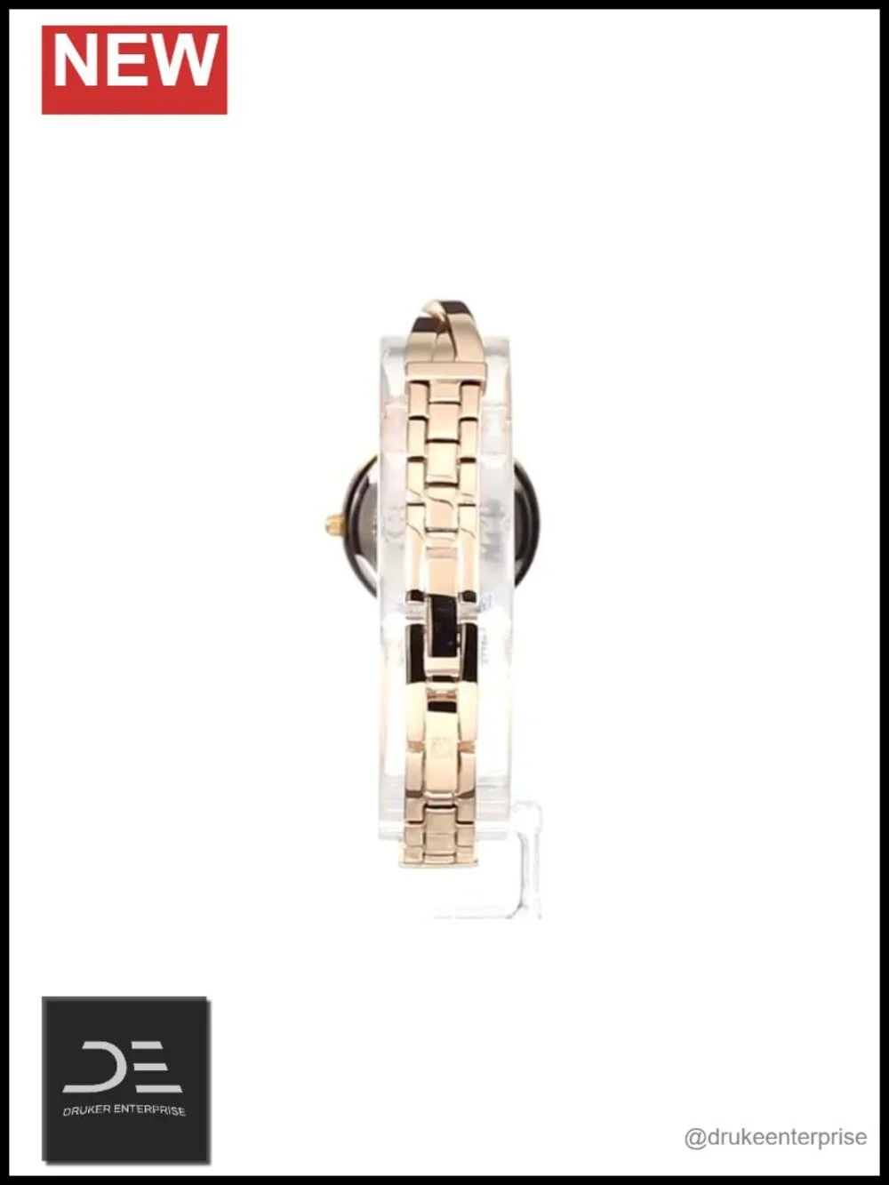 Premium Crystal Accented Bangle Watch and Bracelet Set